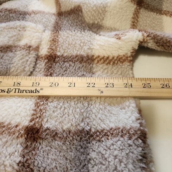 Koolaburra by UGG Shacket Womens M Jacket Brushed Back Sherpa Cozycore cabincore - Picture 9 of 11